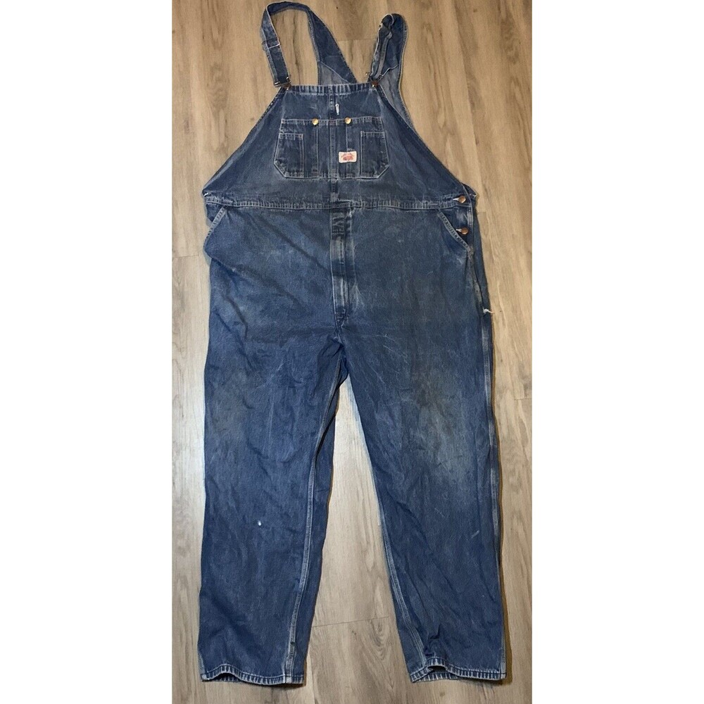 Men's Blue Denim Overalls